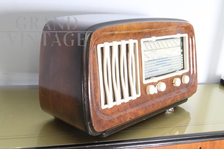 Antica Radio Geloso Anni 50 In Legno Grand Vintage