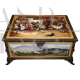 Antique KPM porcelain jewelery box, Germany 19th century