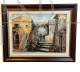 Giuseppe Pisani - Italian landscape painting, oil on canvas from the 20th century    