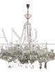 Crystal chandelier from the 80s with 24 light   