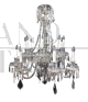 Murano glass chandelier with crystal drops from the early 1900s