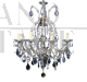 Maria Teresa chandelier in Bohemian crystal with 8 lights