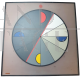 Wall clock designed by Kurt B. Delbanco for Morphos