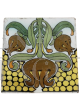 Cantagalli tile from the early 1900s