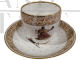 Capodimonte cup with saucer