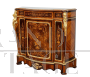 Credenza antica Napoleone III Francese ricca di intarsi e bronzi                            