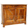 Credenza antica di epoca Luigi Filippo in noce '800                            