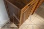 Grande credenza vintage in mogano biondo