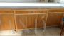 Grande credenza vintage in mogano biondo