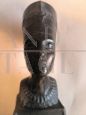 Souvenir d'Égypte - scultura della Regina Nefertiti in bronzo, anni '30