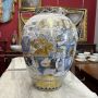 Vaso art déco in maiolica a lustro Gualdo Tadino, Mastro Giorgio