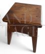 Sgabello rustico antico                            