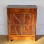 Piccola credenza dell'800 in noce e radica - V-0083