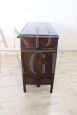 Credenza liberty in faggio finemente intagliato