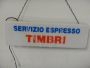 Insegna luminosa vintage Servizio Espresso Timbri, anni '70                            