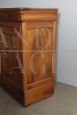 Credenza servante antica cappuccina del 1860 in noce biondo