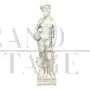 Gruppo di 4 statue raffiguranti Le Quattro Stagioni in marmo bianco