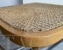 Sedia B32 di Marcel Breuer in legno chiaro e paglia di Vienna