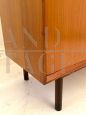 Credenza highboard di George Coslin per FARAM in legno di faggio