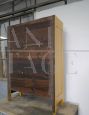 Credenza vintage in rovere laccata gialla, anni '20