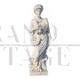 Gruppo di 4 sculture raffiguranti Le Quattro Stagioni in marmo bianco