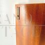 Stipo armadietto vintage in teak in stile scandinavo, Italia 1960