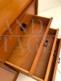 Credenza highboard di George Coslin per FARAM in legno di faggio