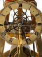 Orologio a pendolo Dent London in ottone con teca di vetro                            