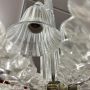 Lampadario Barovier art déco anni '30 in vetro di Murano