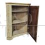 Credenza ad angolo laccata in stile tirolese