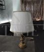 Lampada abat jour vintage Lampart anni '70