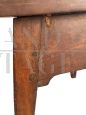 Sgabello rustico antico