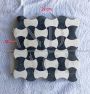 Mattonelle cementine anni '20 con pattern papillon                            