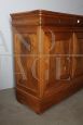 Credenza servante antica cappuccina del 1860 in noce biondo