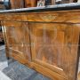 Servante credenza cappuccina antica Carlo X con piano in marmo