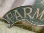 Grande insegna di farmacia anni '40 in legno                            