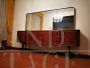 Grande credenza buffet di Vittorio Dassi con specchio, anni '50