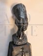 Souvenir d'Égypte - scultura della Regina Nefertiti in bronzo, anni '30                            