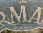 Grande insegna di farmacia anni '40 in legno