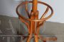 Attaccapanni in stile Thonet anni '40 in faggio curvato