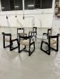 6 Willy Rizzo chairs for Mario Sabot