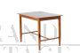 Tavolino da salotto degli anni '40 in legno massello