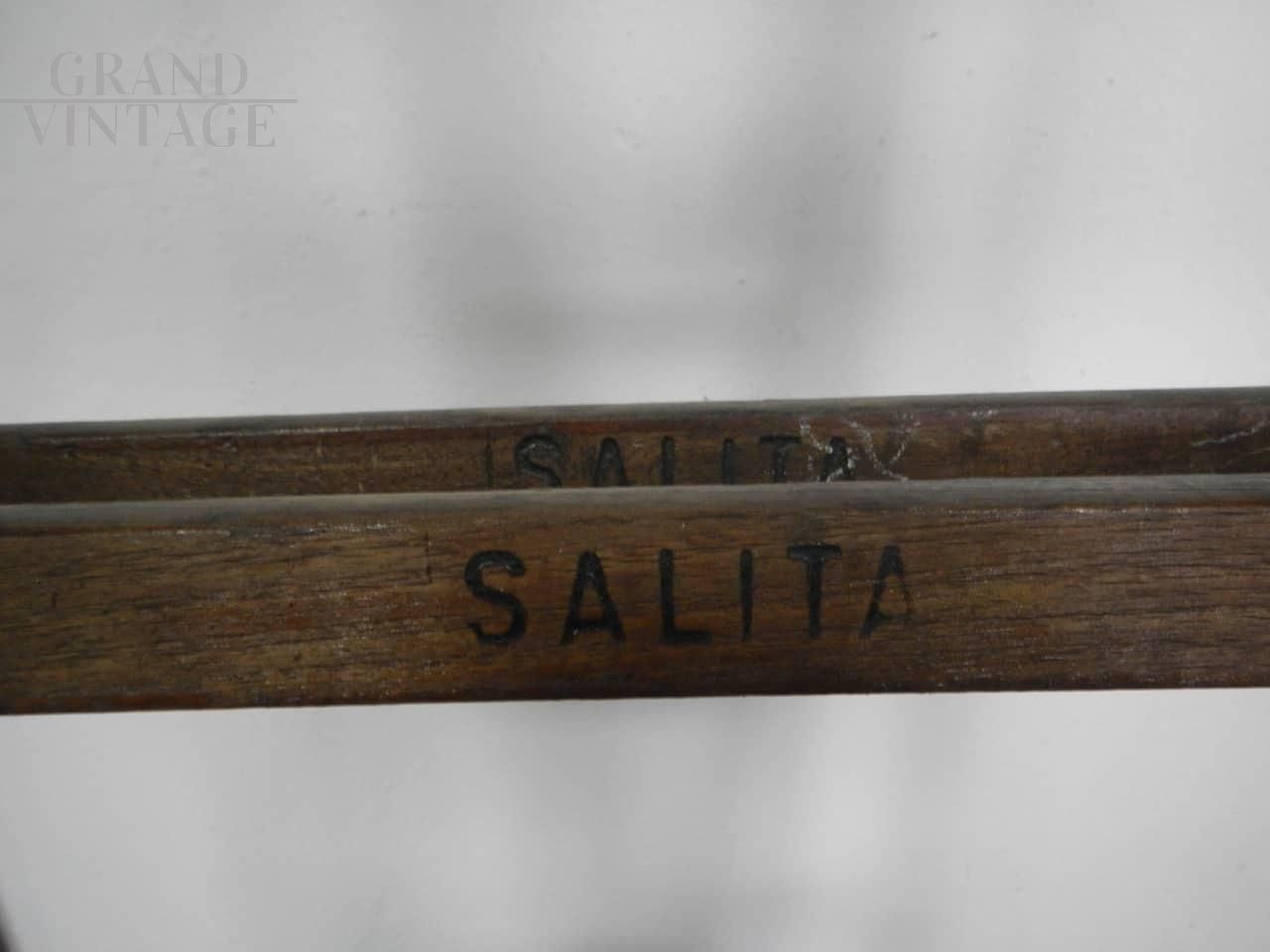 Scala vintage Ippis allungabile in legno