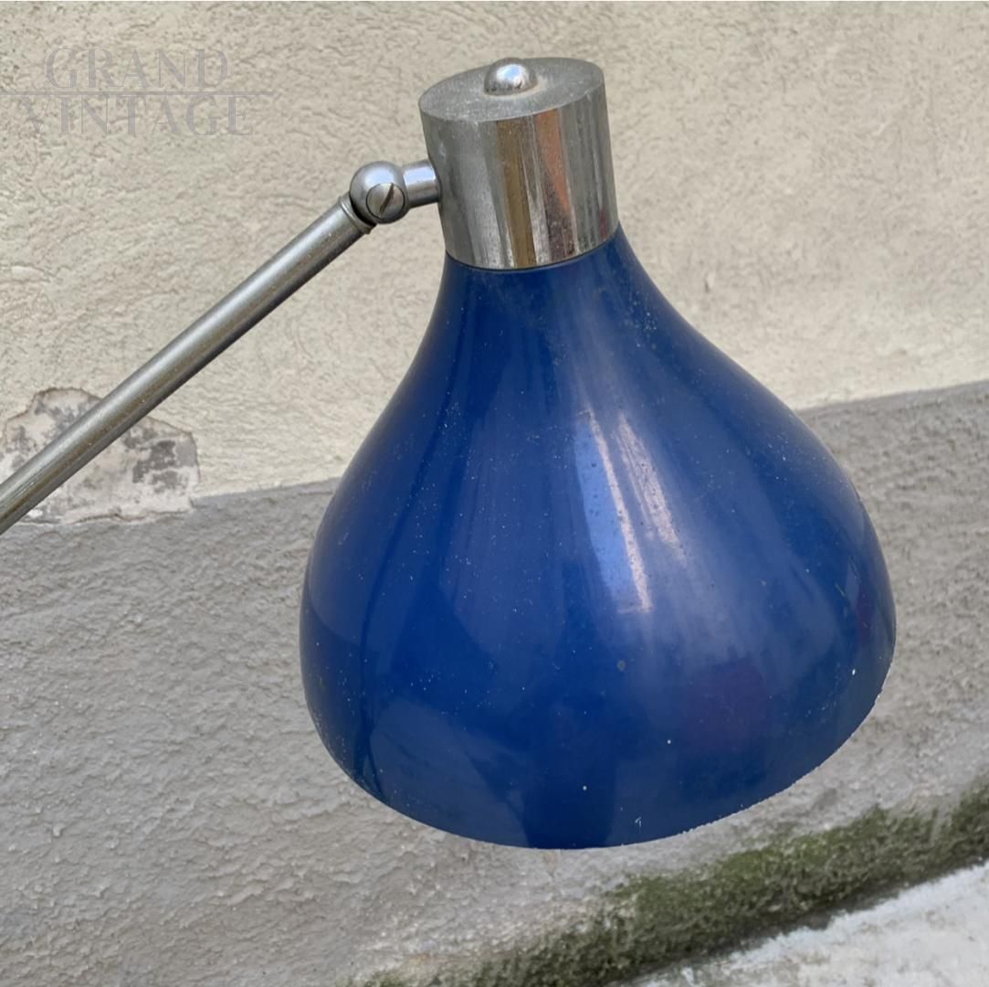 Piantana vintage lampada da terra italiana Stilux anni '60