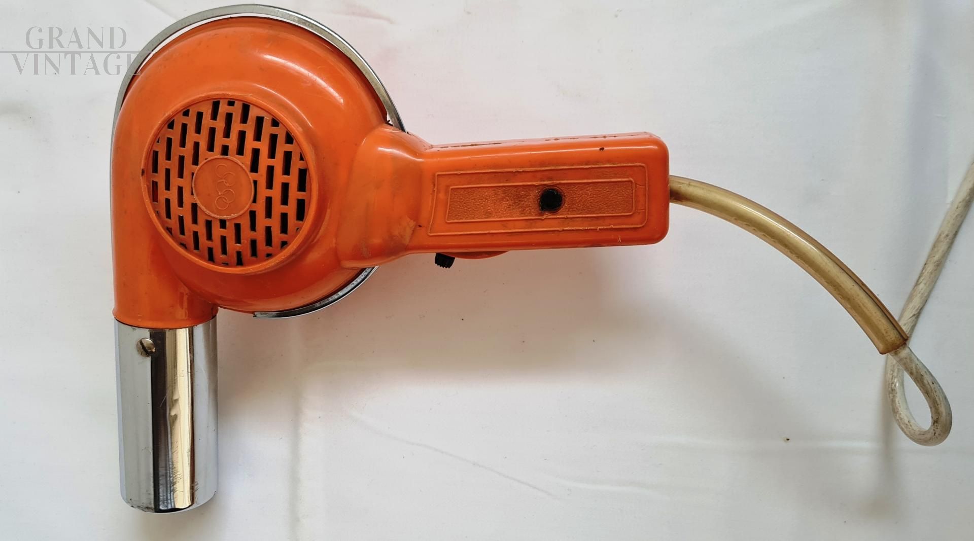 Phon vintage Termozeta arancione funzionante anni '60