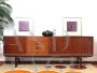 Grande credenza sideboard vintage in stile scandinavo                            