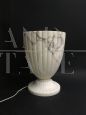 Lampada da tavolo a vaso in alabastro di Volterra, 1960