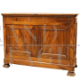 Credenza antica Luigi Filippo in noce '800                            