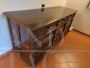 Grande credenza mobile canterano italiano del '600 in noce