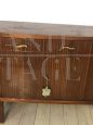 Credenza vintage in mogano a 3 gambe